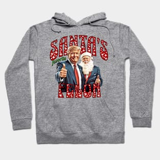 Trump Christmas Santa's Favorite Felon, Trump Christmas Hoodie